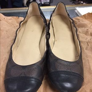 Coach flats. Size 5 1/2